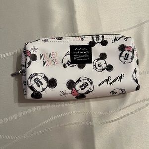 Disney Japan Bellows Mickey and Minnie Mouse cosmetic case